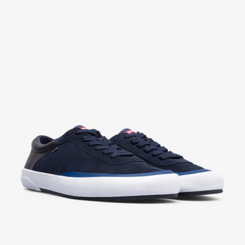 Camper Peu Rambla Mens Sneakers US-88310 Navy USA Online